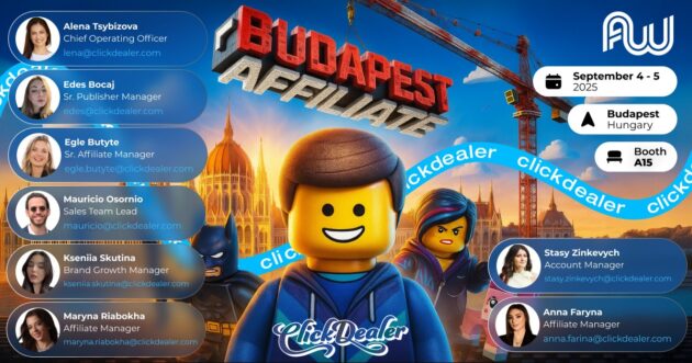 ClickDealer is exhibiting at Affiliate World Europe 2025!